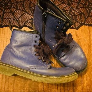 Dr. Martens Kids Boots in Blue and Black